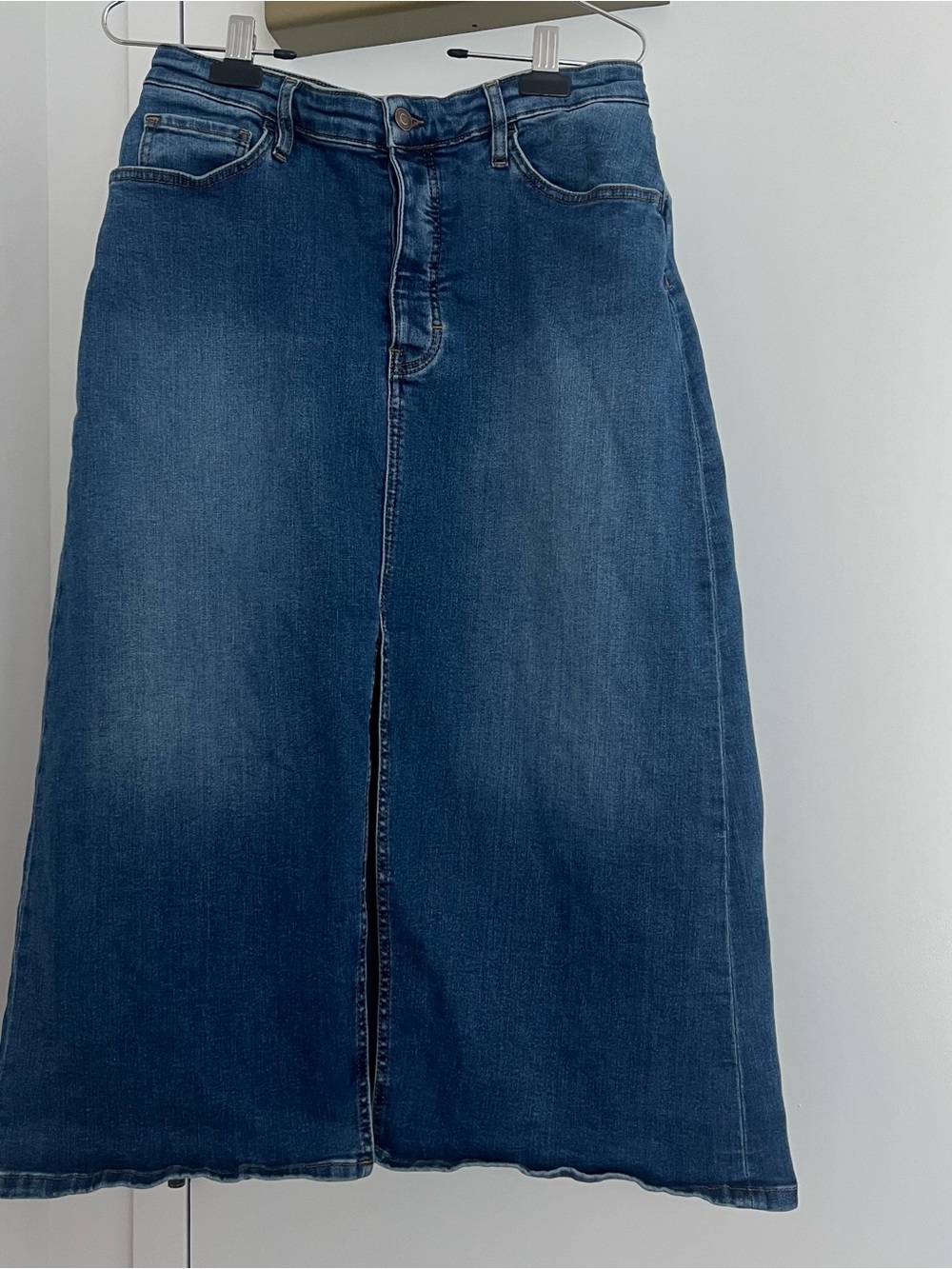 Ruti THE ICONIC DENIM MIDI SKIRT Size 8 - Picture 4 of 10